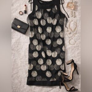AB Studio Cocktail Polka Dots Dress
